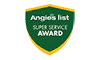 Angies super service award logo