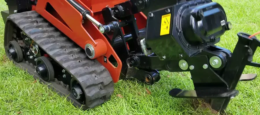 Sprinkler Installation processing by Irrigation pipe puller